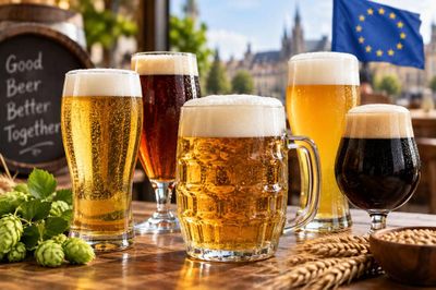 Bia không cồn lên ngôi giữa thị trường bia khổng lồ của EU