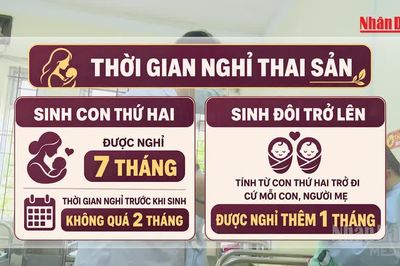 [Video] Sinh con thứ hai đồng thời sinh đôi được nghỉ thai sản 8 tháng