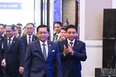[Ảnh] Tổng thống Myanmar Min Aung Hlaing dự Diễn đàn Doanh nghiệp Myanmar-Việt Nam
