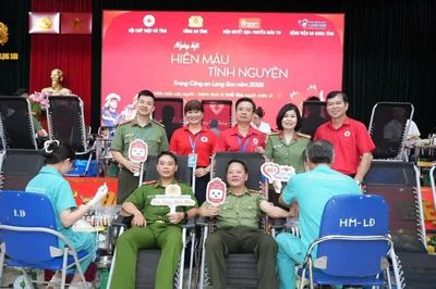 Lạng Sơn tiếp nhận hơn 1.600 đơn vị máu từ Hành trình Đỏ 2026