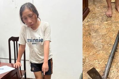 Cầm dao và cuốc đuổi người bán hàng nước ở KCN Ninh Hiệp, một phụ nữ bị bắt tạm giam