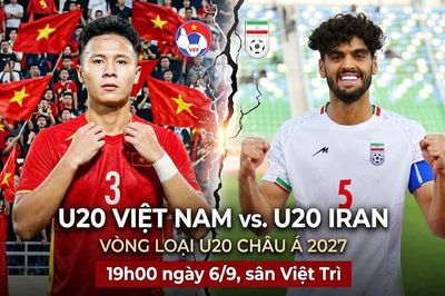 Nhận định U20 Việt Nam vs U20 Iran, 19h00 ngày 6/9: Đi tìm kết quả an ủi