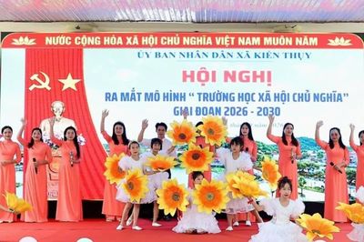 Hải Phòng ra mắt mô hình trường học xã hội chủ nghĩa