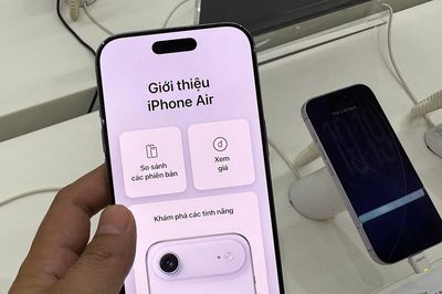 iPhone 17 Pro Max giảm hơn 3 triệu đồng, iPhone Air mất giá mạnh