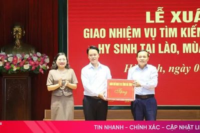 Hà Tĩnh xuất quân quy tập hài cốt liệt sĩ hy sinh tại Lào, mùa khô năm 2026 - 2027