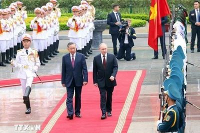 Việt Nam-Nga: Tăng cường quan hệ hữu nghị, mở rộng hợp tác