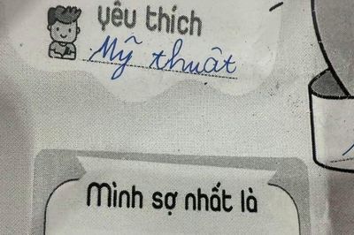 Học sinh điền 3 nỗi sợ, đáp án đầu tiên khiến cô giáo cũng phải 'đứng hình'
