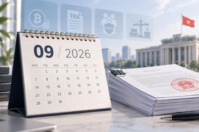 Chính sách mới có hiệu lực từ tháng 9/2026