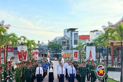 Phường Hòa Khánh tổ chức lễ truy điệu và an táng hài cốt liệt sĩ