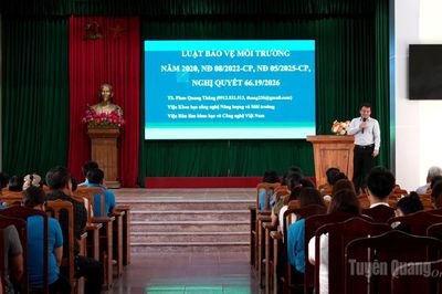 Hội nghị tập huấn nâng cao nhận thức về bảo vệ môi trường và an toàn, vệ sinh lao động năm 2026