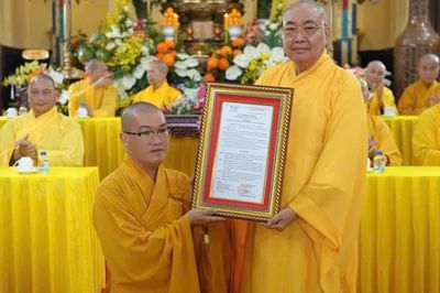 Lâm Đồng: Bổ nhiệm Đại đức Thích Nguyên Thể làm trụ trì chùa Linh Sơn