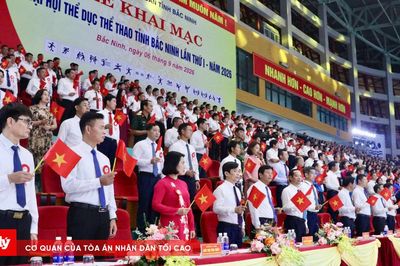 Bắc Ninh khai mạc Đại hội Thể dục Thể thao lần thứ I năm 2026