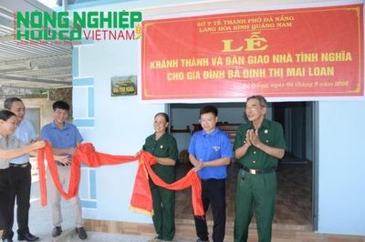 Đà Nẵng: Làng Hòa Bình Quảng Nam chung tay dựng xây mái ấm tình nghĩa