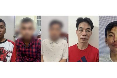Nhóm 5 đối tượng cướp giật trên các tuyến quốc lộ sa lưới