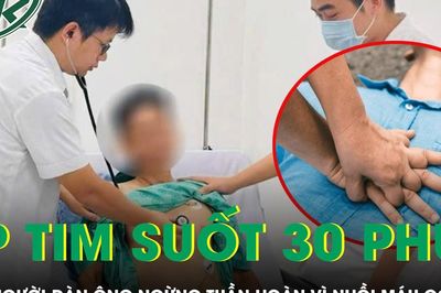 Bác sĩ ép tim suốt 35 phút cứu người đàn ông ngừng tuần hoàn