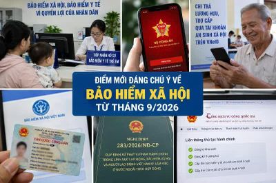Loạt quy định mới đáng chú ý về bảo hiểm xã hội, bảo hiểm y tế