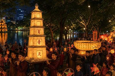 Đưa Trung thu xưa xuống phố