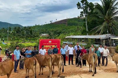 Gia Lai: Mặt trận trao quà, hỗ trợ sinh kế cho hộ khó khăn