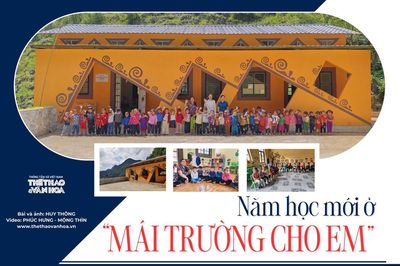 Năm học mới ở 'Mái trường cho em'