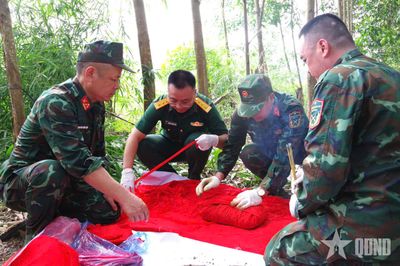 Bộ CHQS tỉnh Tuyên Quang: Quy tập hài cốt liệt sĩ hy sinh trong kháng chiến chống Pháp