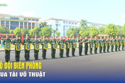 Bộ đội Biên phòng đua tài võ thuật