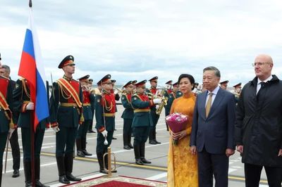 Tổng Bí thư, Chủ tịch nước Tô Lâm cùng Phu nhân bắt đầu thăm cấp Nhà nước Liên bang Nga