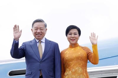 Nga diễu binh đón Tổng Bí thư, Chủ tịch nước Tô Lâm tại sân bay