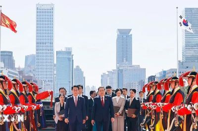 Chủ tịch Quốc hội Hàn Quốc đón, hội đàm với Chủ tịch Quốc hội Trần Thanh Mẫn
