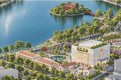 Diện mạo dự kiến khu vực hồ Hoàn Kiếm rộng 63,72 ha sau tái thiết