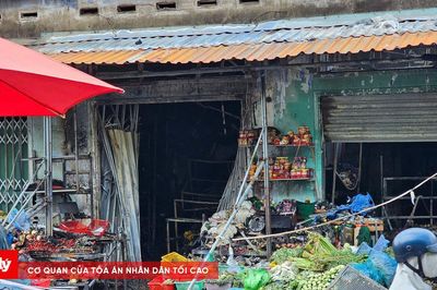 Vụ cháy ki ốt bán rau: 3 người thương vong
