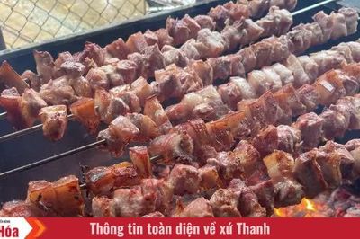 Thịt lợn nướng - vị ngon bếp Mường