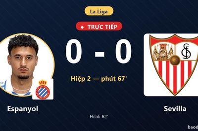 TRỰC TIẾPTrực tiếp Espanyol vs Sevilla: Espanyol bị VAR từ chối bàn thắng