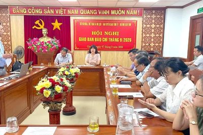 Ban Tuyên giáo Tỉnh ủy Gia Lai tổ chức giao ban báo chí tháng 9-2026