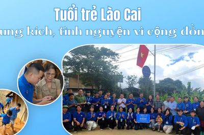 Tuổi trẻ Lào Cai xung kích, tình nguyện vì cộng đồng