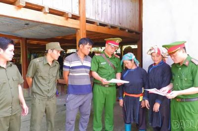 Nỗ lực cống hiến vì sự bình yên nơi vùng cao Bản Liền