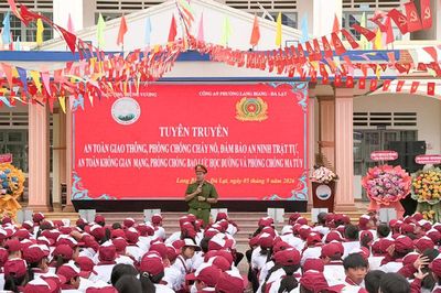 Lâm Đồng triển khai các giải pháp bảo đảm an toàn giao thông học đường