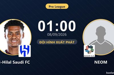 TRỰC TIẾPTrực tiếp Al-Hilal Saudi FC vs NEOM: Trận đấu đang diễn ra