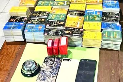Phú Thọ: Triệt phá đường dây livestream bán 'vé cào trúng thưởng' lừa đảo