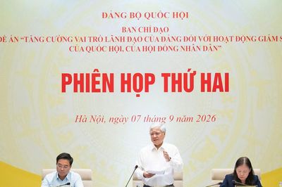 Ban Chỉ đạo xây dựng Đề án 'Tăng cường vai trò lãnh đạo của Đảng đối với hoạt động giám sát của Quốc hội, của HĐND' họp phiên thứ Hai