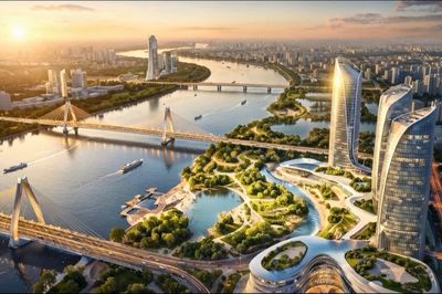 Dự kiến quy hoạch 1,2 triệu dân sống hai bên sông Hồng