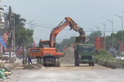 Thi công đồng loạt, tập trung hoàn thành đường 21B