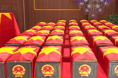 Quy tập 582 hài cốt liệt sĩ tại công viên Lê Thị Riêng