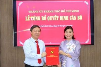 Điều động bà Lý Việt Trung giữ chức Phó Chủ tịch chuyên trách Hội Nhà báo TPHCM