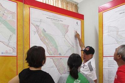 Người dân phường Hồng Hà góp ý kiến về điều chỉnh Quy hoạch phân khu đô thị sông Hồng