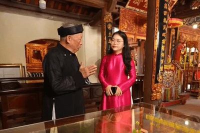 Tiếp thêm sức sống cho di sản đình Mai Dịch