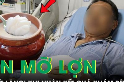 Ăn mỡ lợn mỗi ngày, người đàn ông 75 tuổi 'chết lặng' khi nhận kết quả