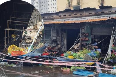 Bi kịch vụ cháy ki-ốt bán rau tại TPHCM, người vợ cũng không qua khỏi