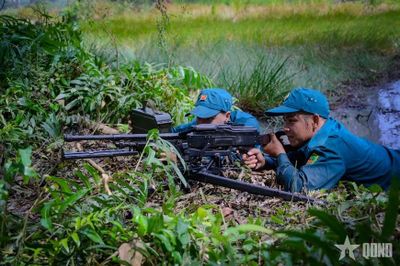 An Giang: Hoàn thành diễn tập chiến đấu khu vực phòng thủ xã Gò Quao