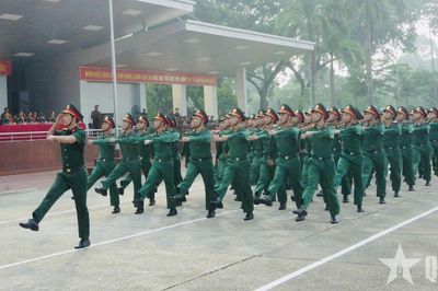 Rút kinh nghiệm huấn luyện điểm động tác đi đều, đi nghiêm sửa đổi năm 2026