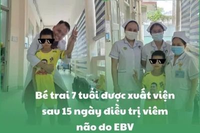 Bé trai 7 tuổi sốt, co giật không ngờ viêm não do Epstein-Barr Virus (EBV)